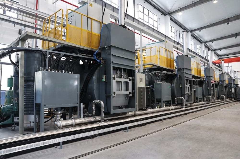 Inside the magnet factory